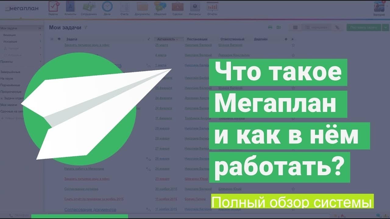 Обзор Мегаплан — руководство по работе с CRM-системой